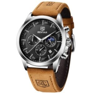 benyar leather watch